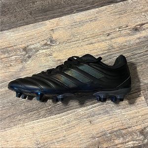 Adidas Copa 19.3 FG Black Cleats with Iridescent Logo (PRB 698001)